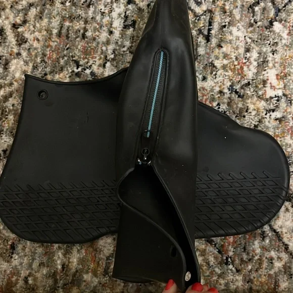 ‼️Shoe Rain Cover Black Reusable Non-Slip - Picture 8 of 12
